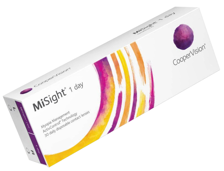 MiSight 1 Day Contact Lenses for Myopia treatment